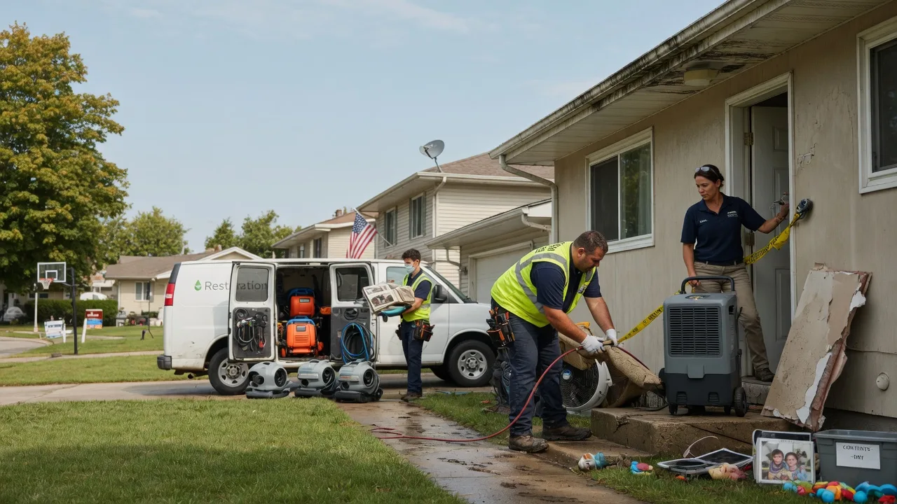 Water Damage Restoration in Moore, OK near me